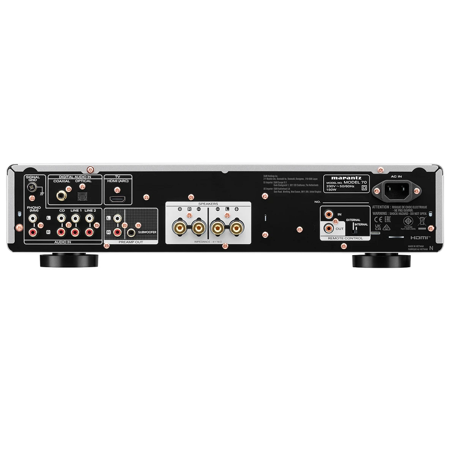 Marantz Model 70 2-Channel Integrated Amplifier with HDMI ARC and Bluetooth