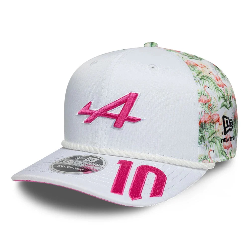 New Era Alpine F1 車隊 9FORTY 棒球帽 (粉色帽簷)