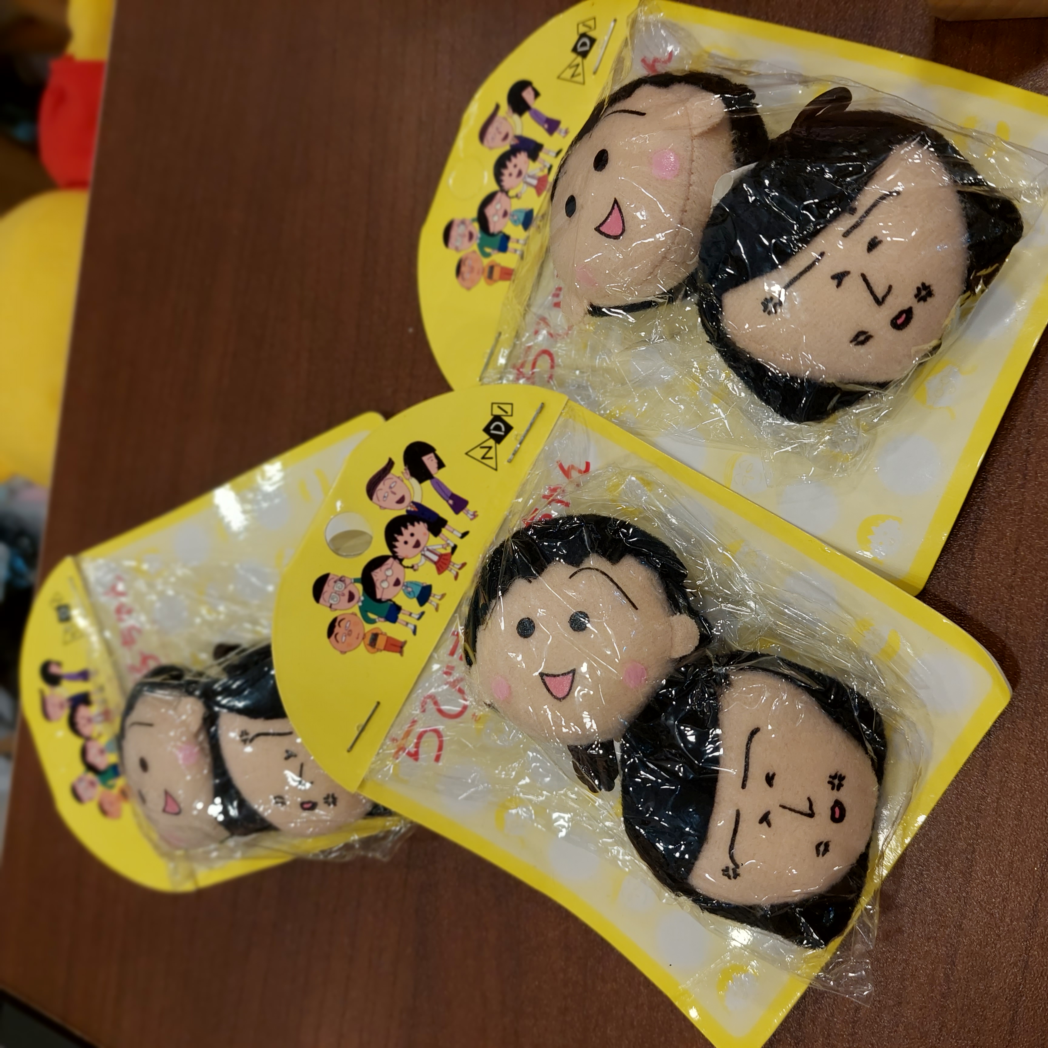 日本直送🇯🇵 ちびまる子ちゃん 櫻桃 小丸子 × 野口 公仔頭橡筋