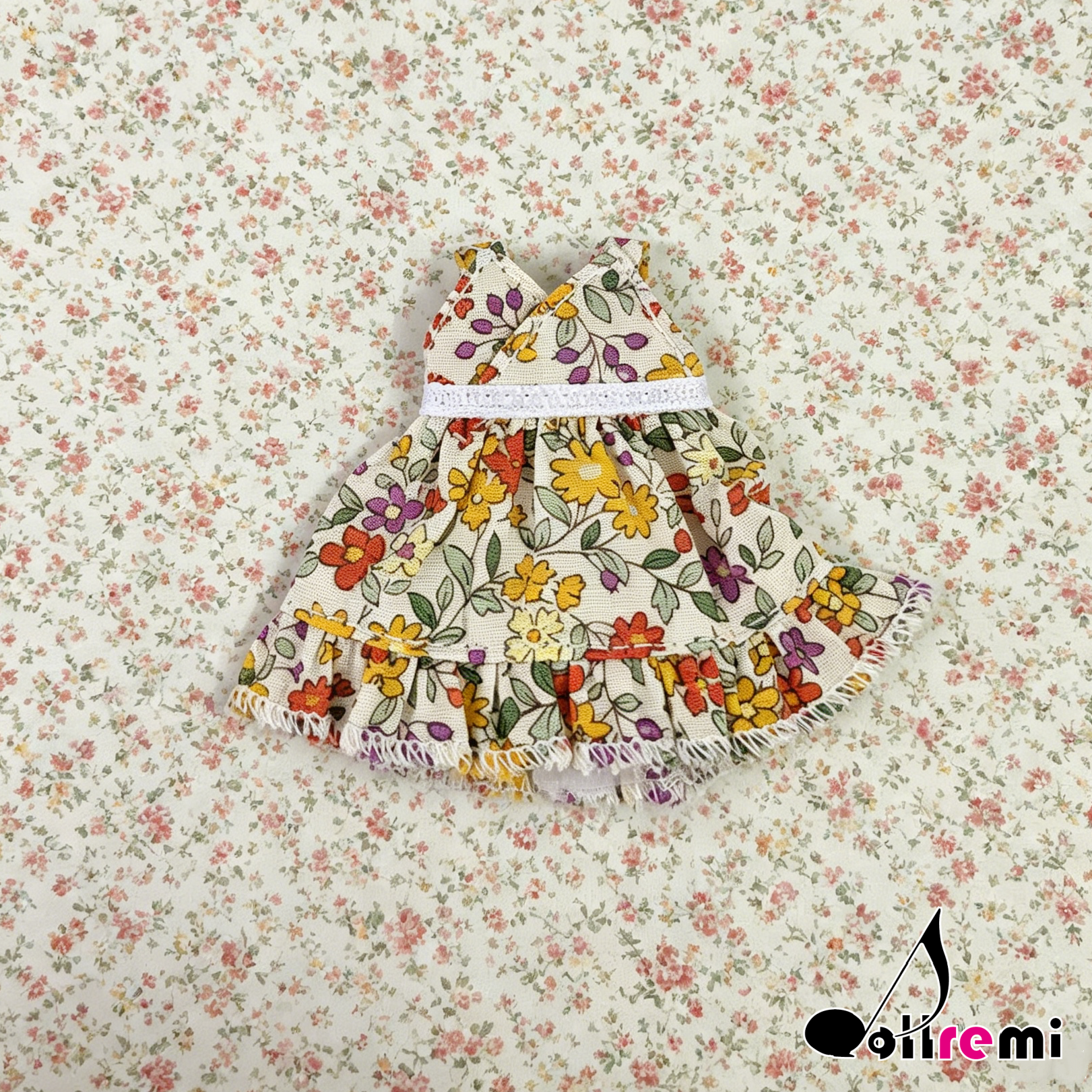 【dollremi】(B202) 碎花背心連衣裙 Sleeveless floral print dress