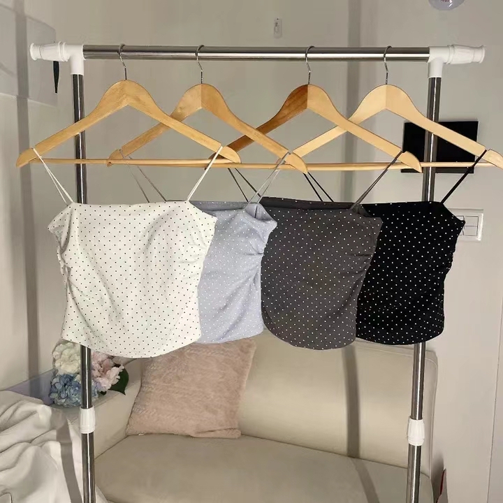 韓國波點吊帶背心(有 pad)