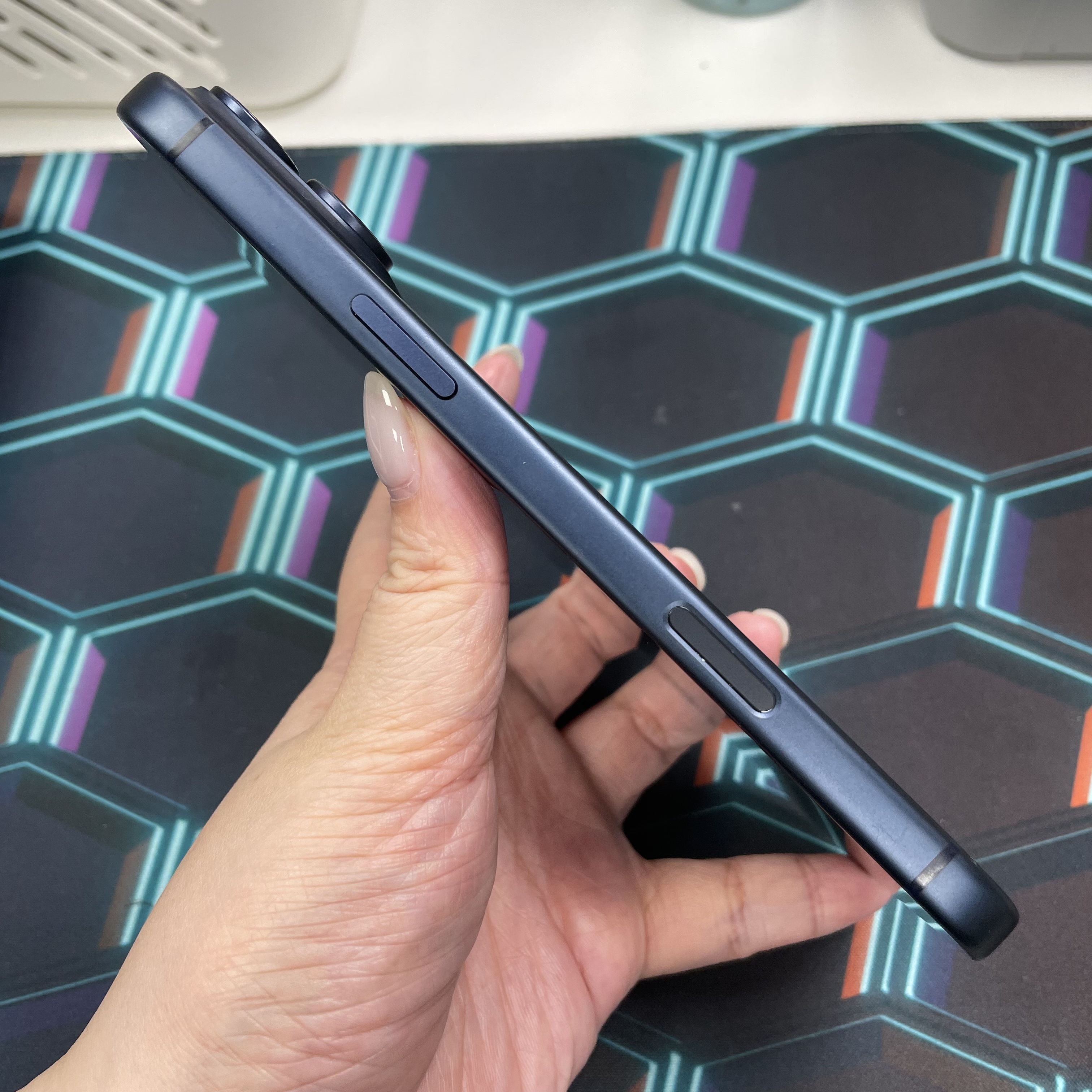 *6591 17 Pro max 完美機 512GB 電100 藍色 blue
