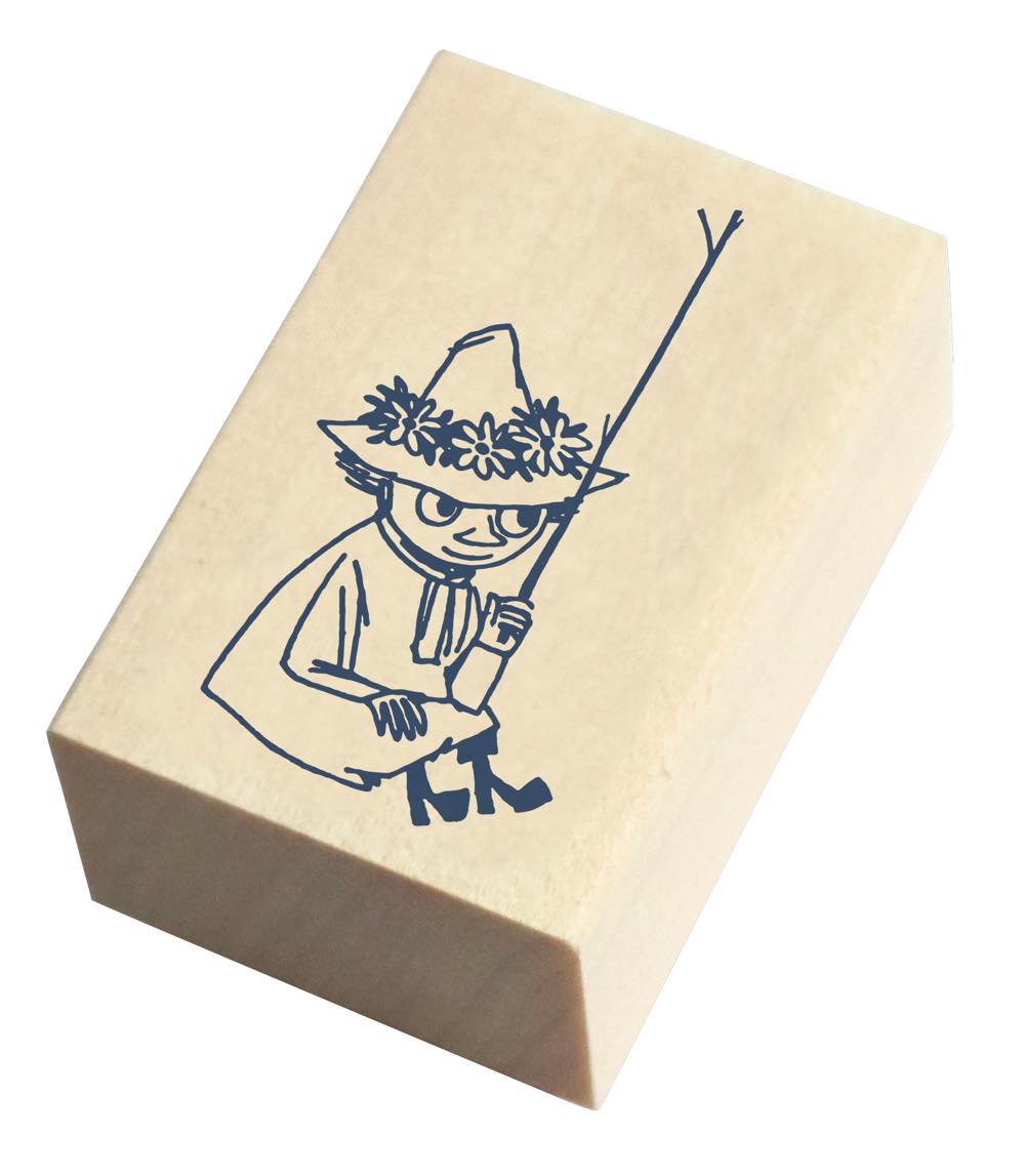 現貨｜Snufkin 史力奇 Moomin 姆明 日本製 Beverly 木製 印章 印仔 (TSW-136)