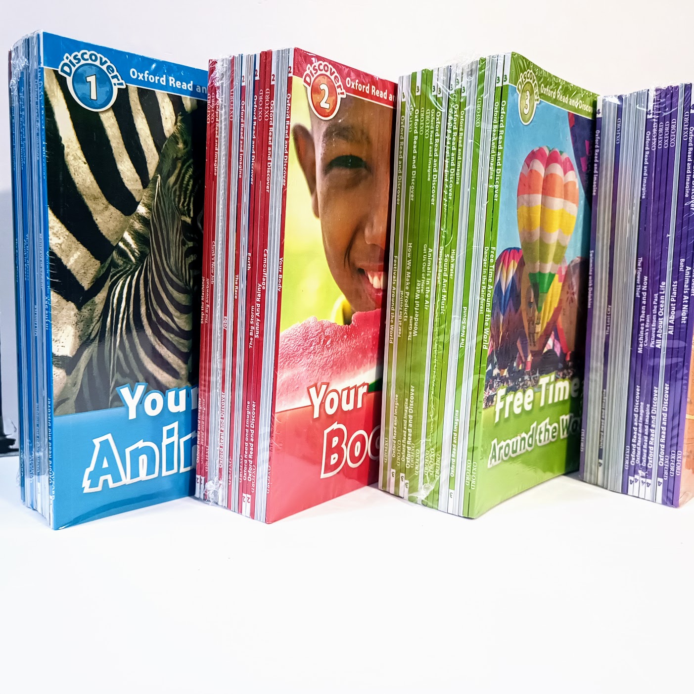 Oxford Read and Discover  Level 1 - Level 6 | 8+ |Non-fiction graded reader series with cross-curricular content for primary | 牛津​閱讀與​探索​發現 | C01