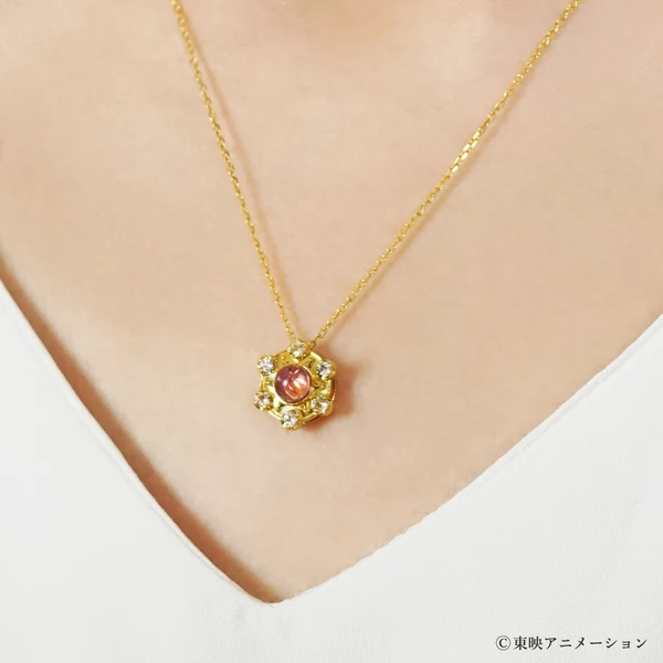 小魔女DoReMi 帕拉拉 變身器造型 項鍊 18K Coating Necklace｜Ojamajo Doremi X tufave 飾品系列【預購】(26D79-P)