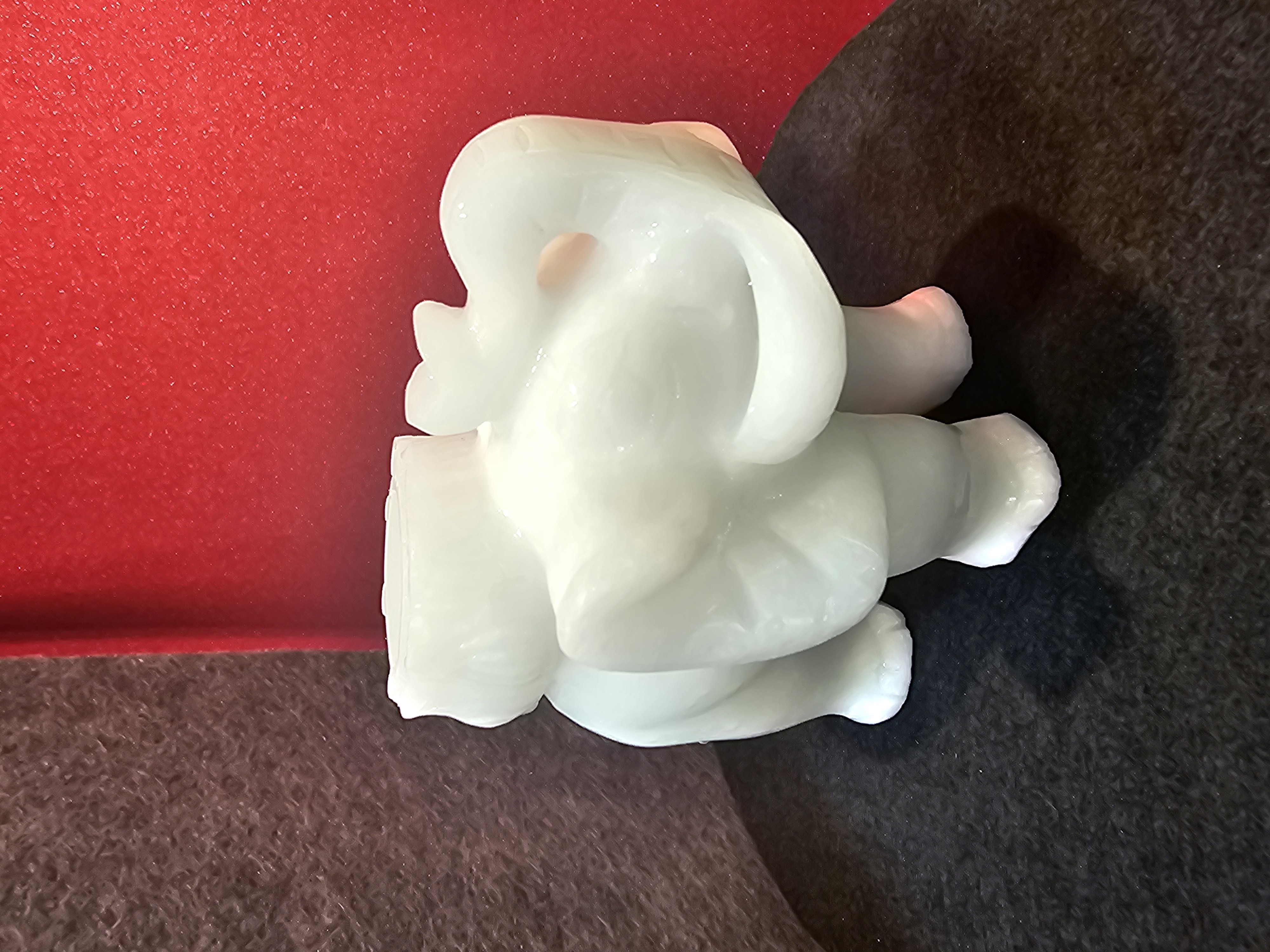 吉祥如意白玉蓮花象