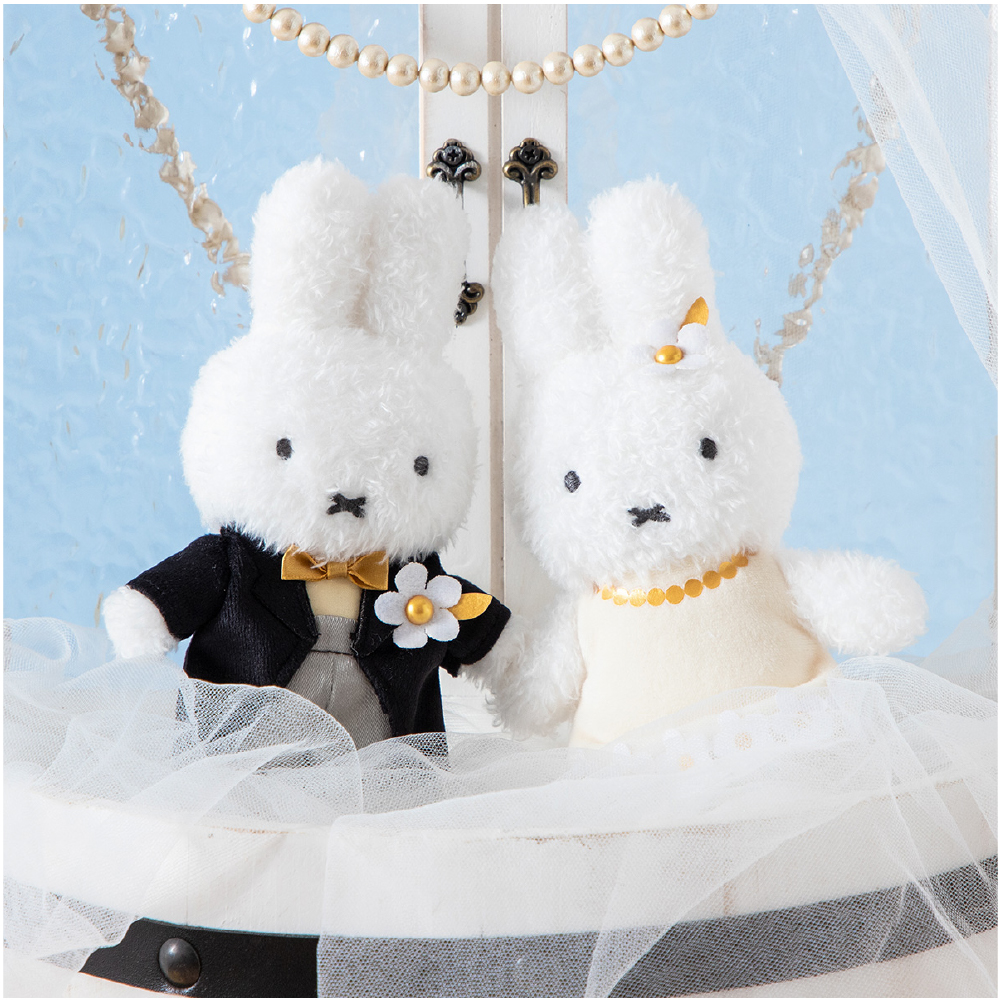 Miffy Flower 限定結婚公仔掛飾套裝
