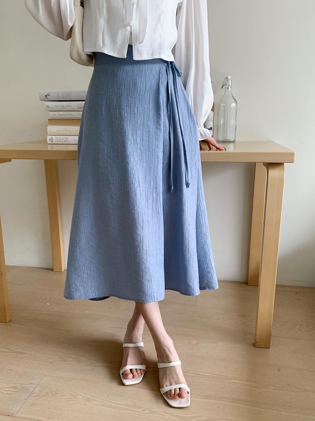 ♡ 仙 氣 蝴 蝶 結 傘 裙 。