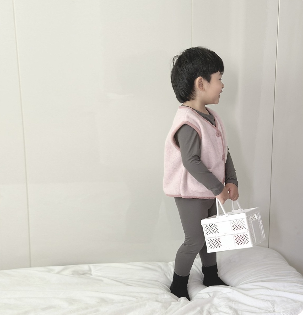 韓國保暖Cotton candy vest