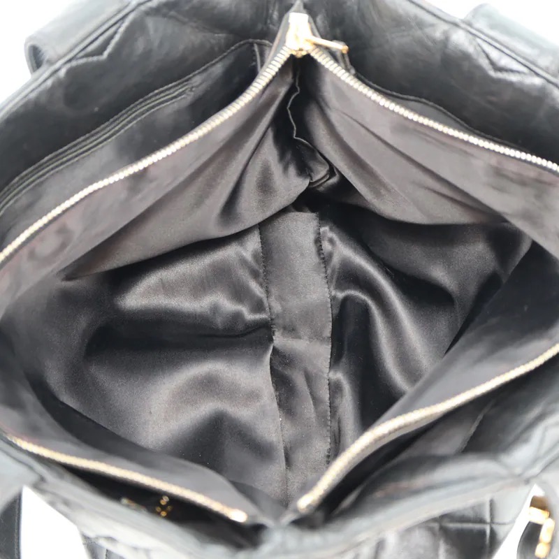 Chanel Matelasse Lambskin Shoulder Tote Bag
