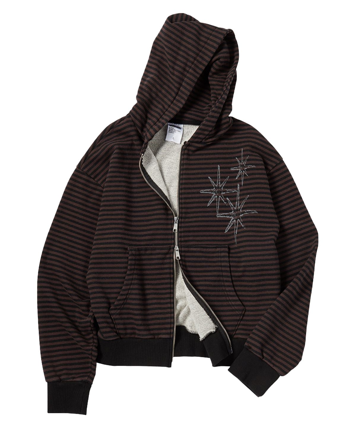 🇰🇷訂購｜UNTITLED｜Untitled Sterinaite Small Stripe Hooded Zip-Up 3色 