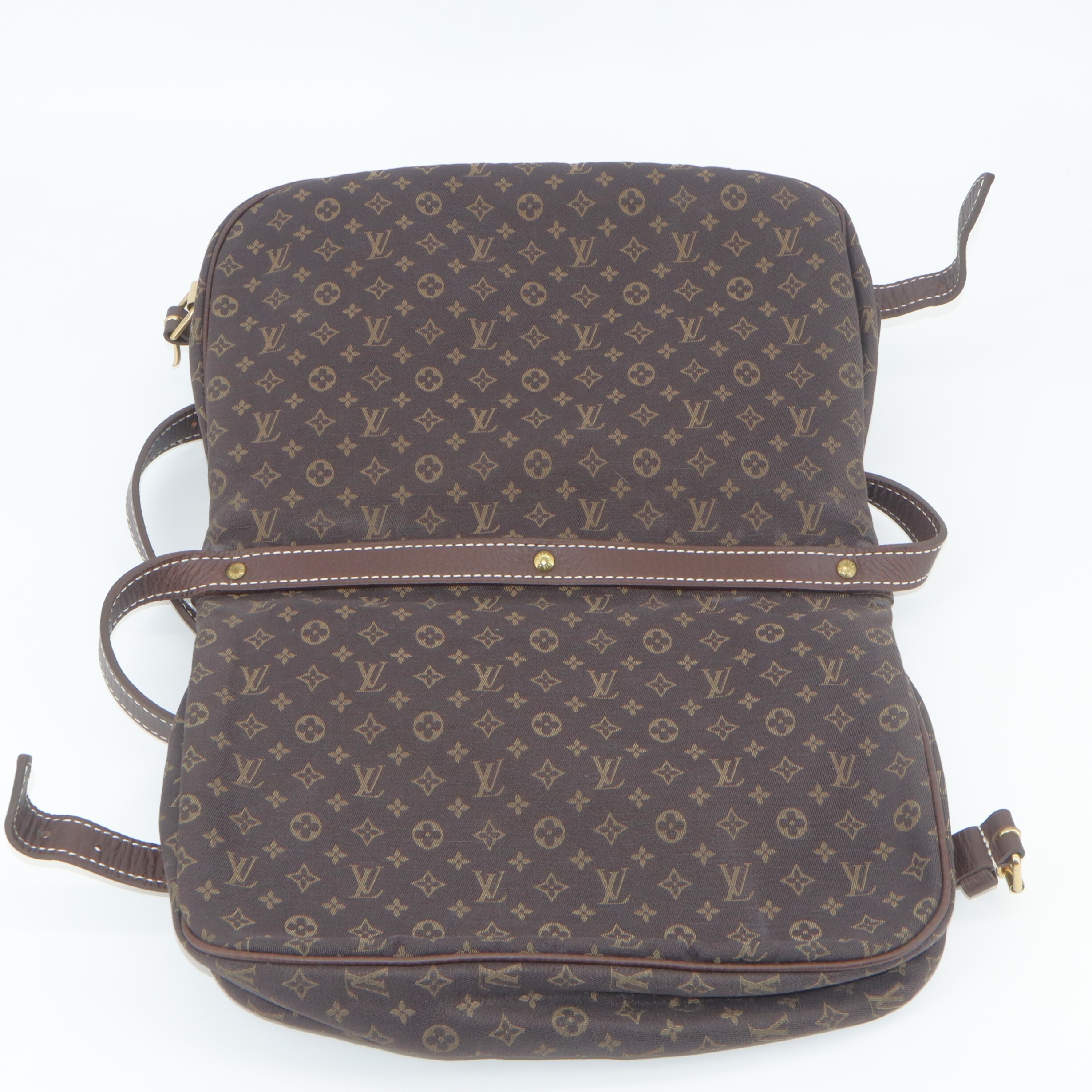 Louis Vuitton Monogram Mini Lin Saumur 30