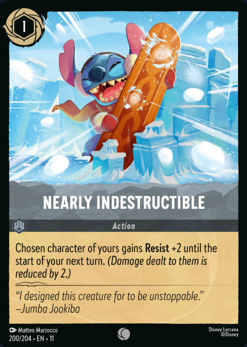 200/204 Nearly Indestructible C