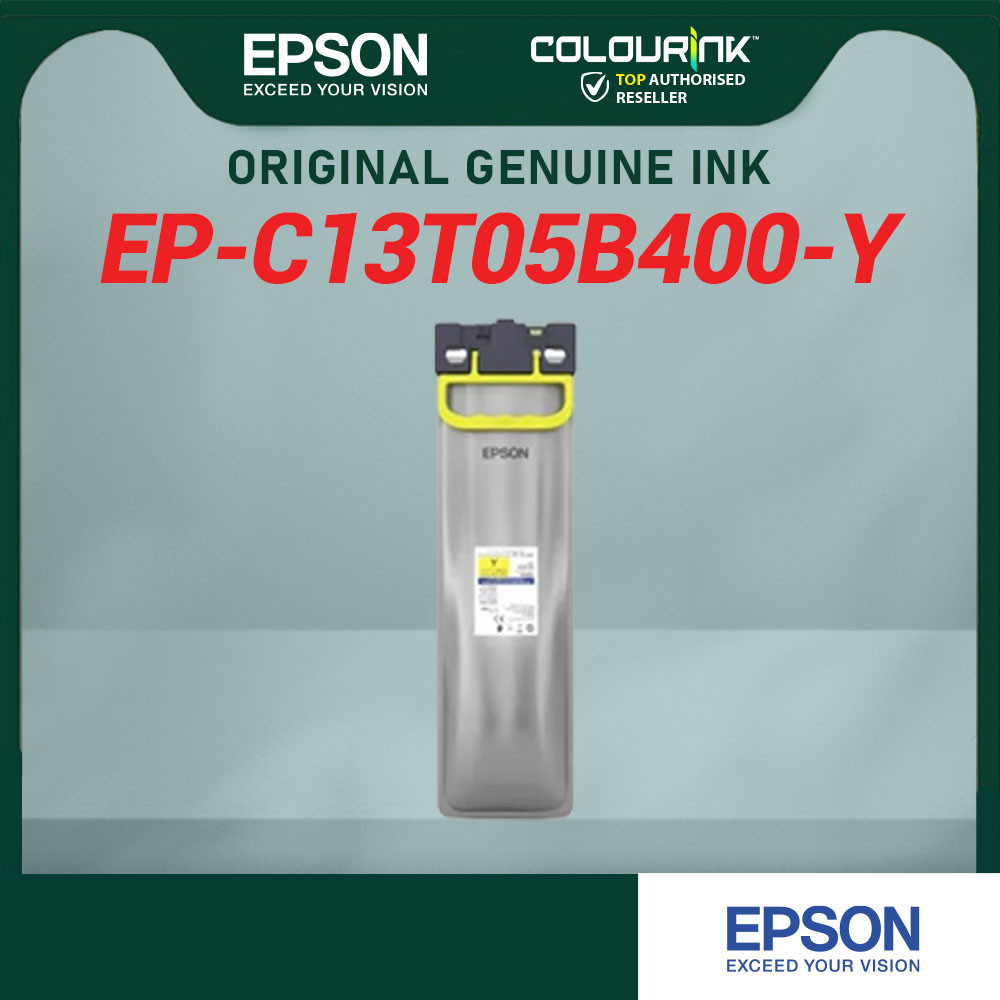EPSON WF-C878R/879R Pigment High Capacity Ink Water & Fade Resistant Print Up To 86K For Black 50K For Colour