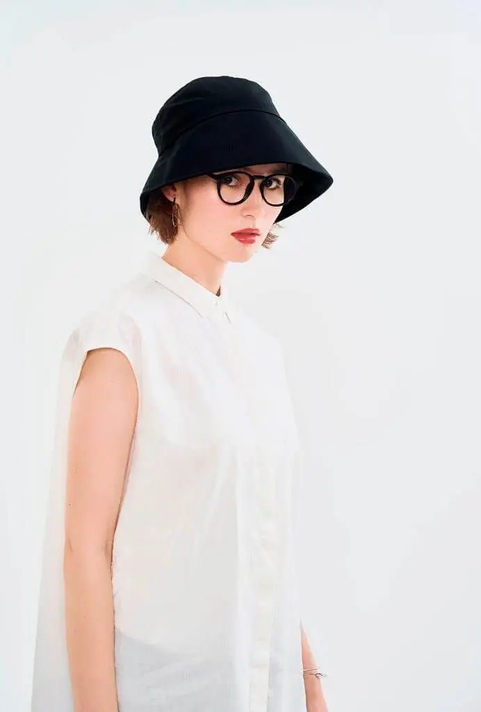 現貨🌸日本直送 |日本抗UV | 吸水速乾 | 撥水加工防曬帽/太陽帽/漁夫帽 （黑色）