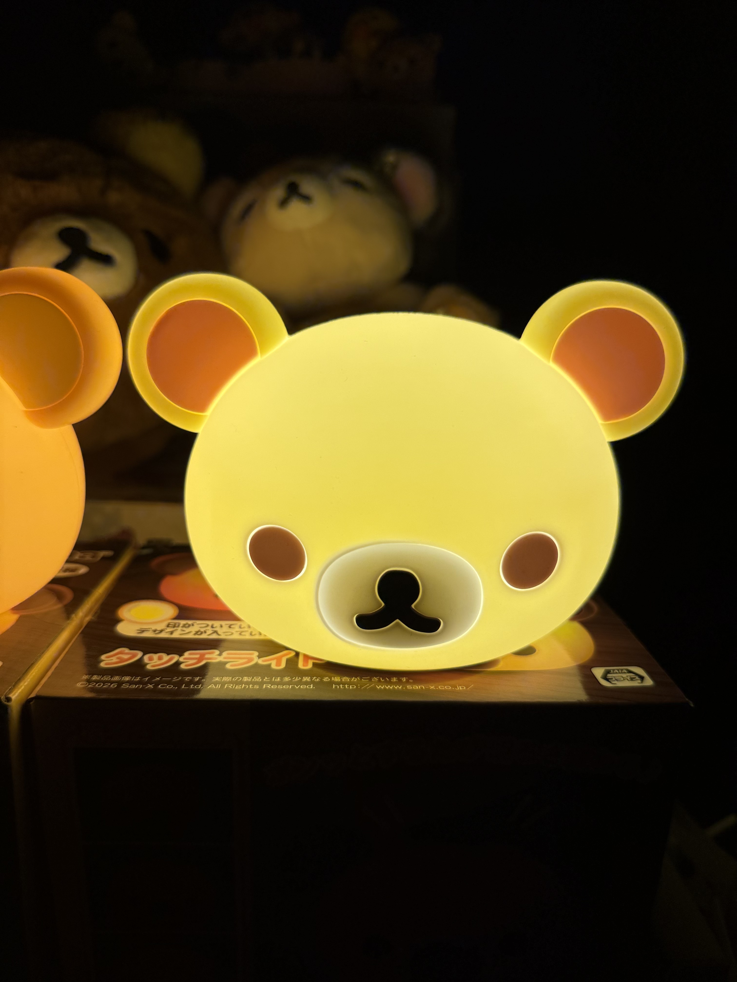 《現貨》全新Rilakkuma 景品頭型小夜燈