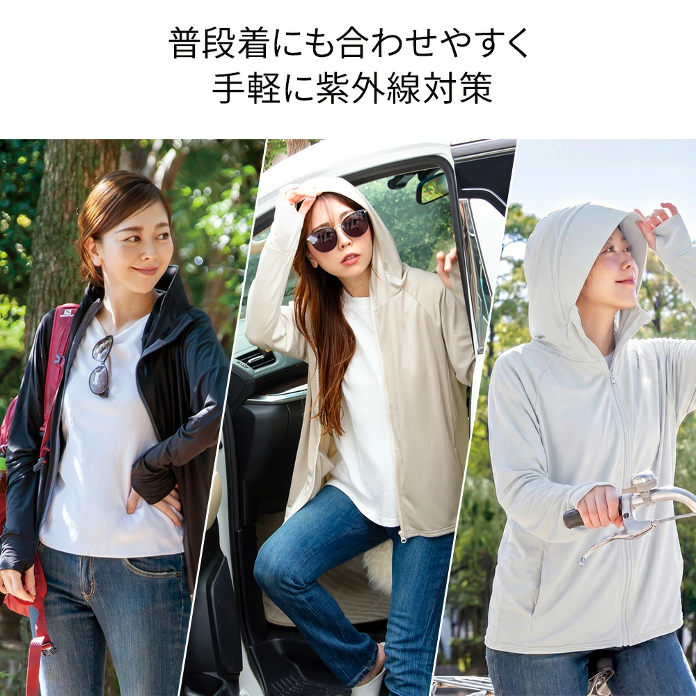 【日本直送】夏日防曬神衣！UV防護涼感連帽衫（兩棲速乾、激涼-5°C）