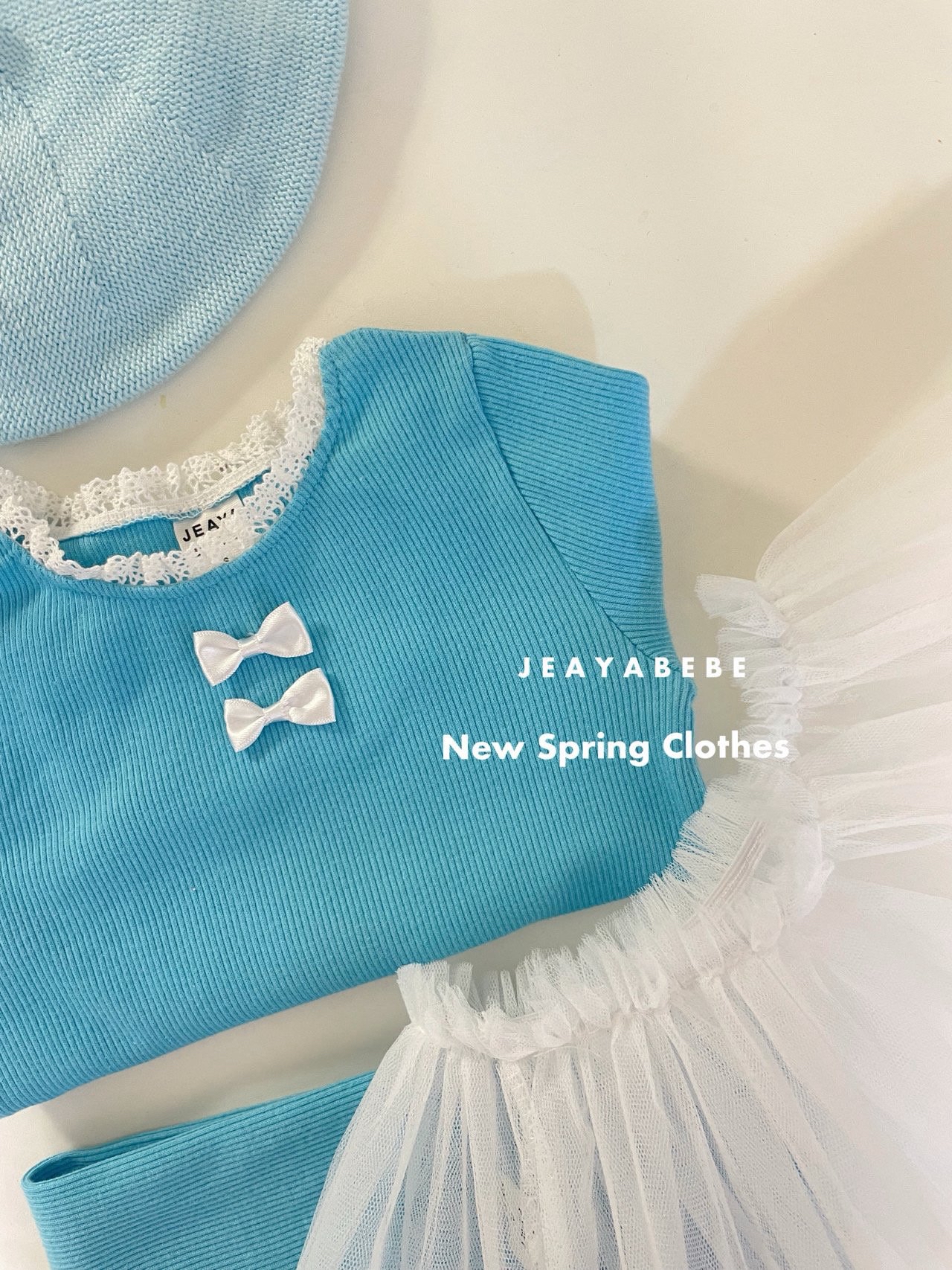 🇰🇷jeayabebe set (tee+pants)