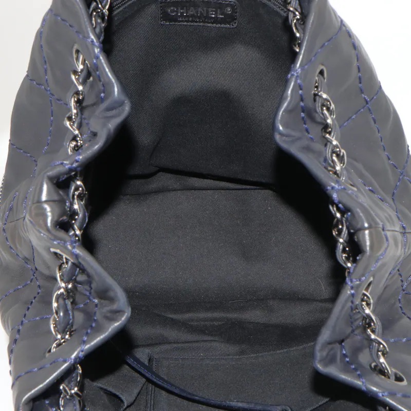 Chanel Wild Stitch Expandable Ligne Bucket Shoulder Bag