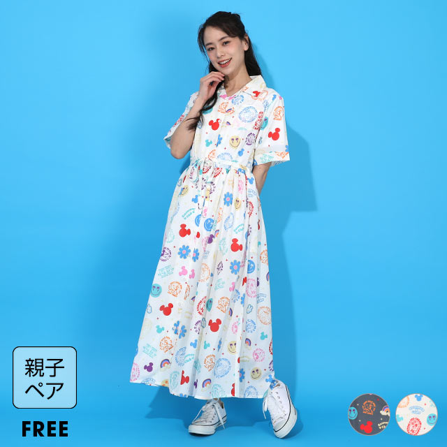 🆕【⭐訂購⭐】 🇯🇵日本直送 🌀#Disney 夏日度假❣️ #親子裝❣️速乾抗皺 連身裙［2款選］🌀 [ELDA-0204][260522]