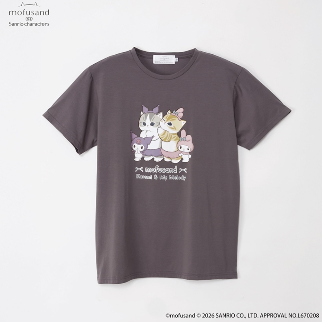 Mofusand 鯊魚貓 tee｜預訂