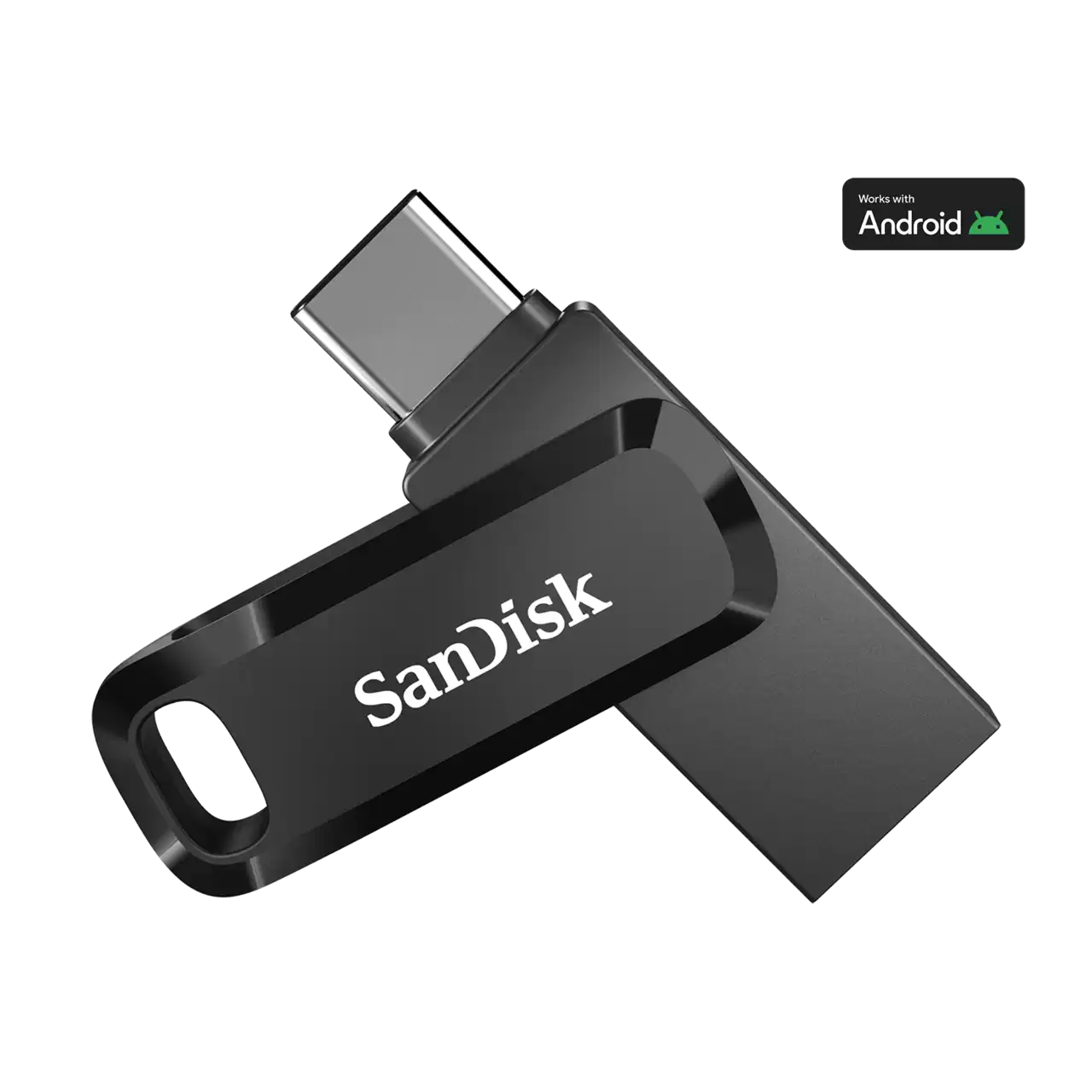 SanDisk 至尊高速™ OTG USB 3.2 (Type-C™) 隨身碟（黑色）