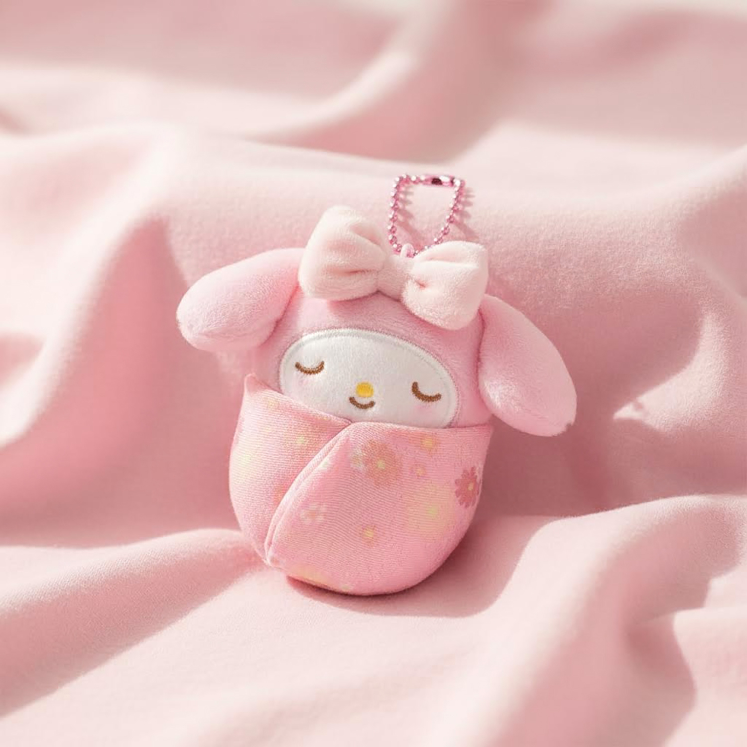 Sanrio - 公仔掛飾 (和式嬰兒My Melody款)