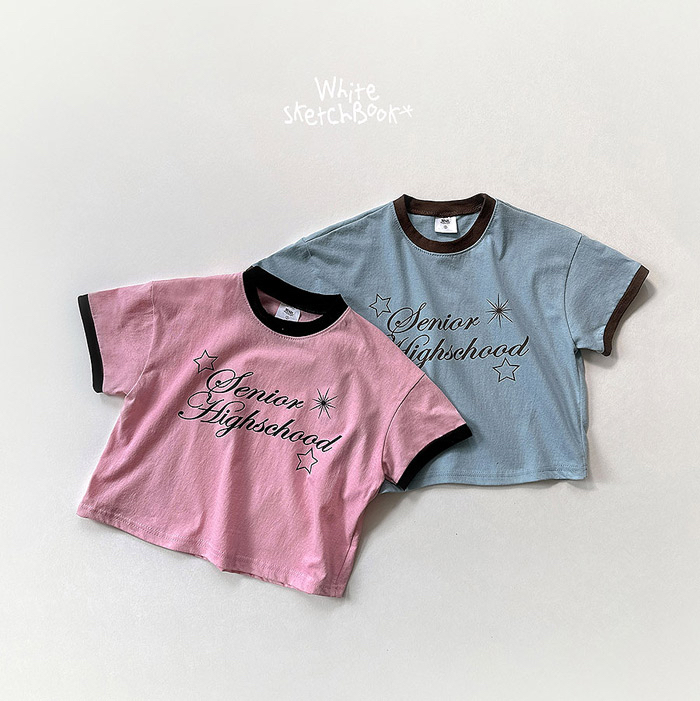 🇰🇷WhiteSketchBook tee