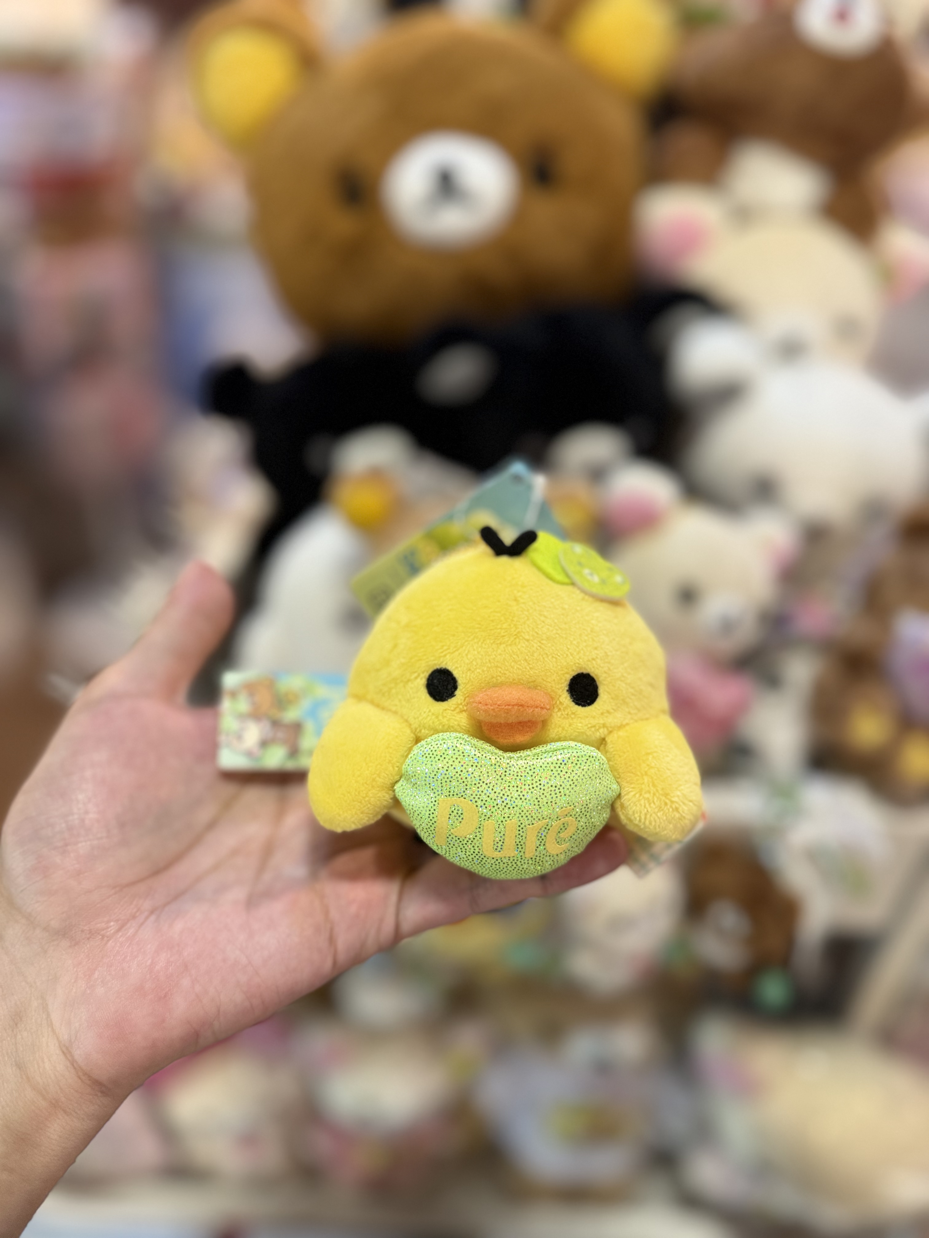 《現貨》全新loft 限定puregumi x rilakkuma 掛飾