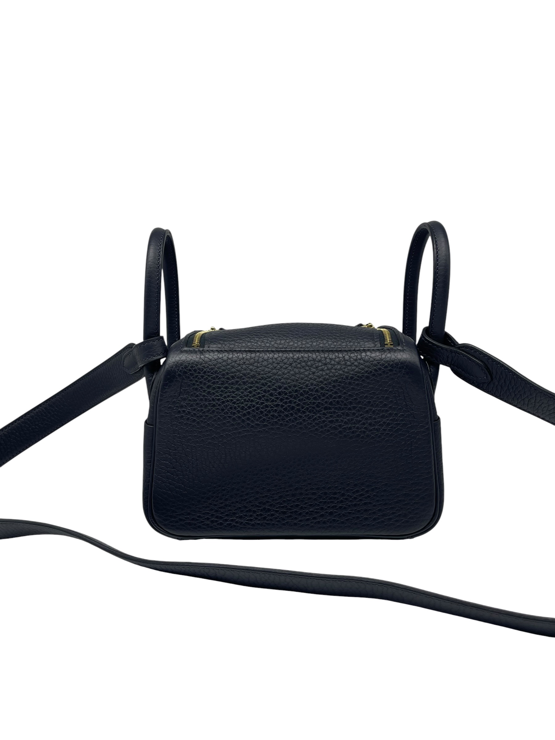 Pre-owned Hermes Mini Lindy / Caban / Stamp K / Product Code: 071503
