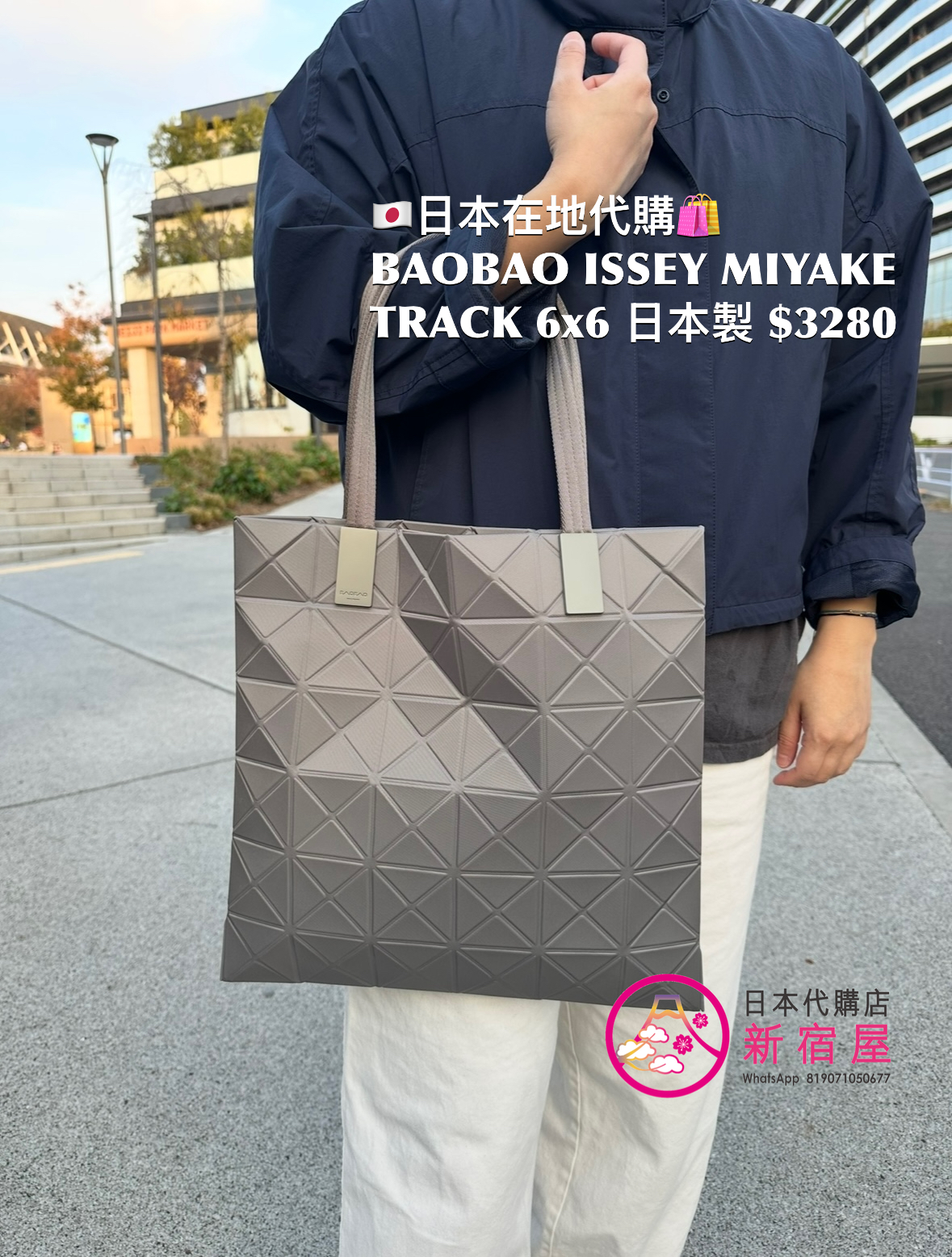 BAOBAO ISSEY MIYAKE TRACK 6x6