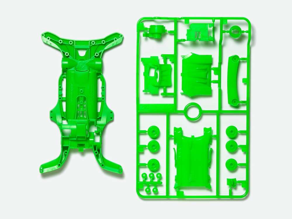 AR FLUORESCENT-COLOR CHASSIS SET (GREEN)