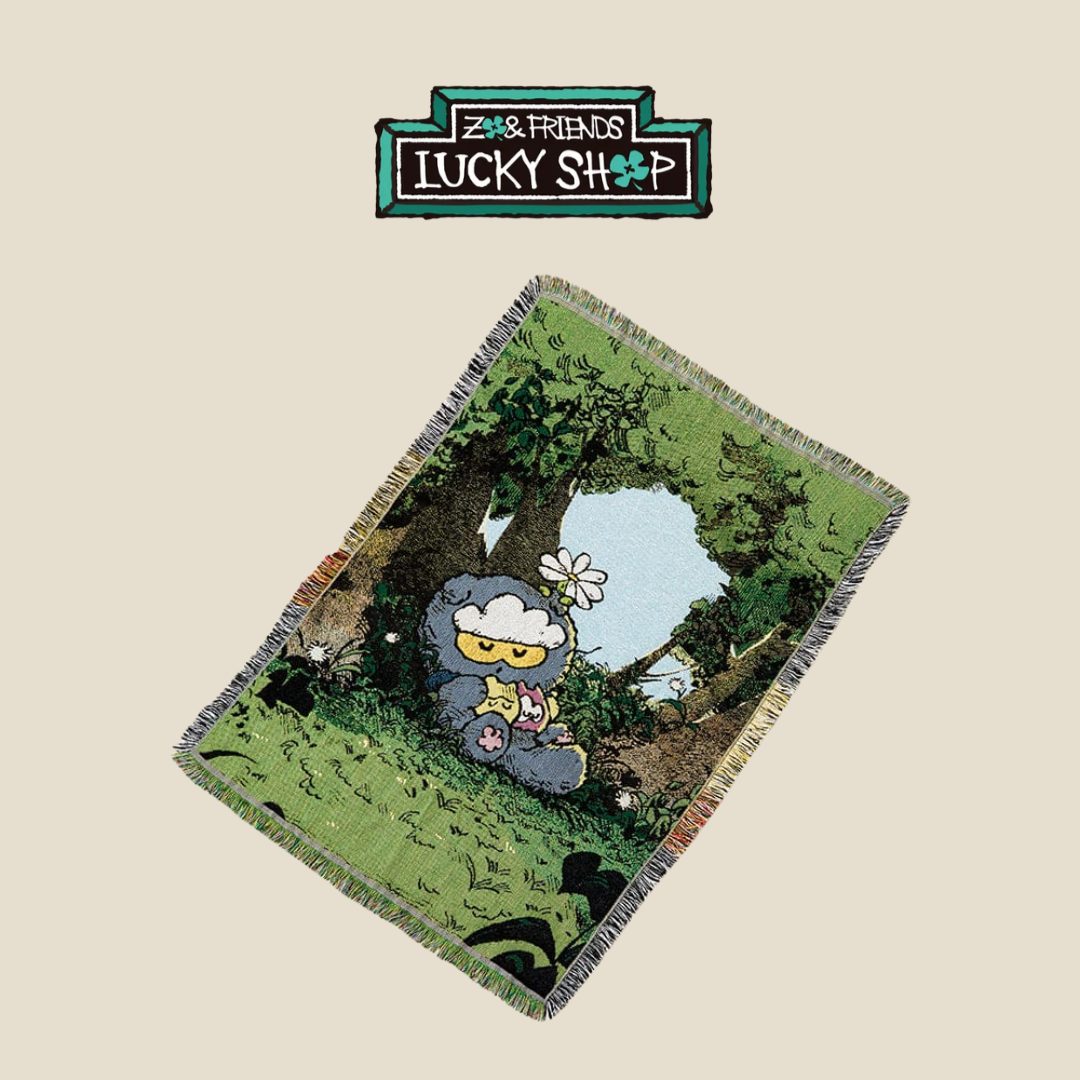 BIGBANG - G-DRAGON - [ZO&FRIENDS LUCKY SHOP] WOVEN BLANKET
