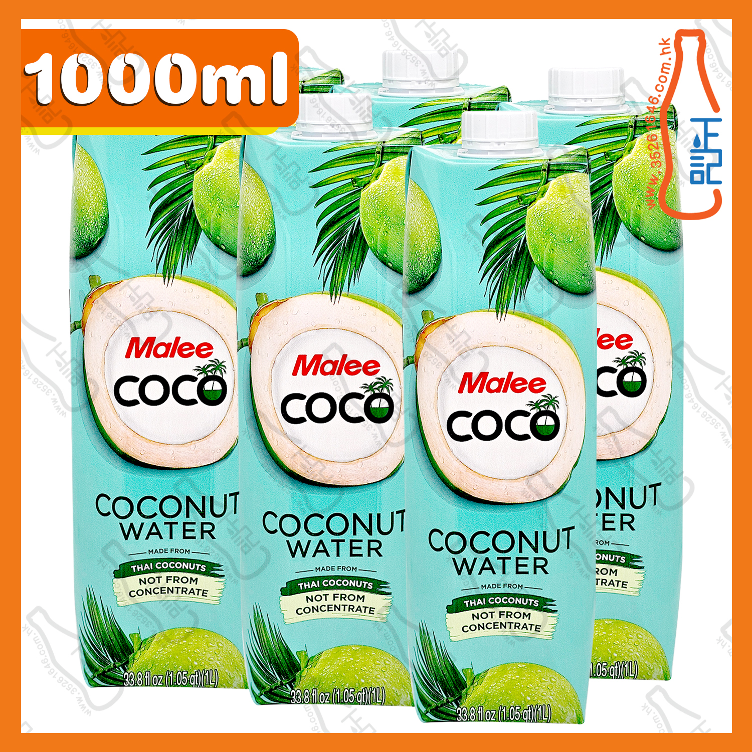 ==Malee Coco 椰子水 1000ml x【6包】 /份