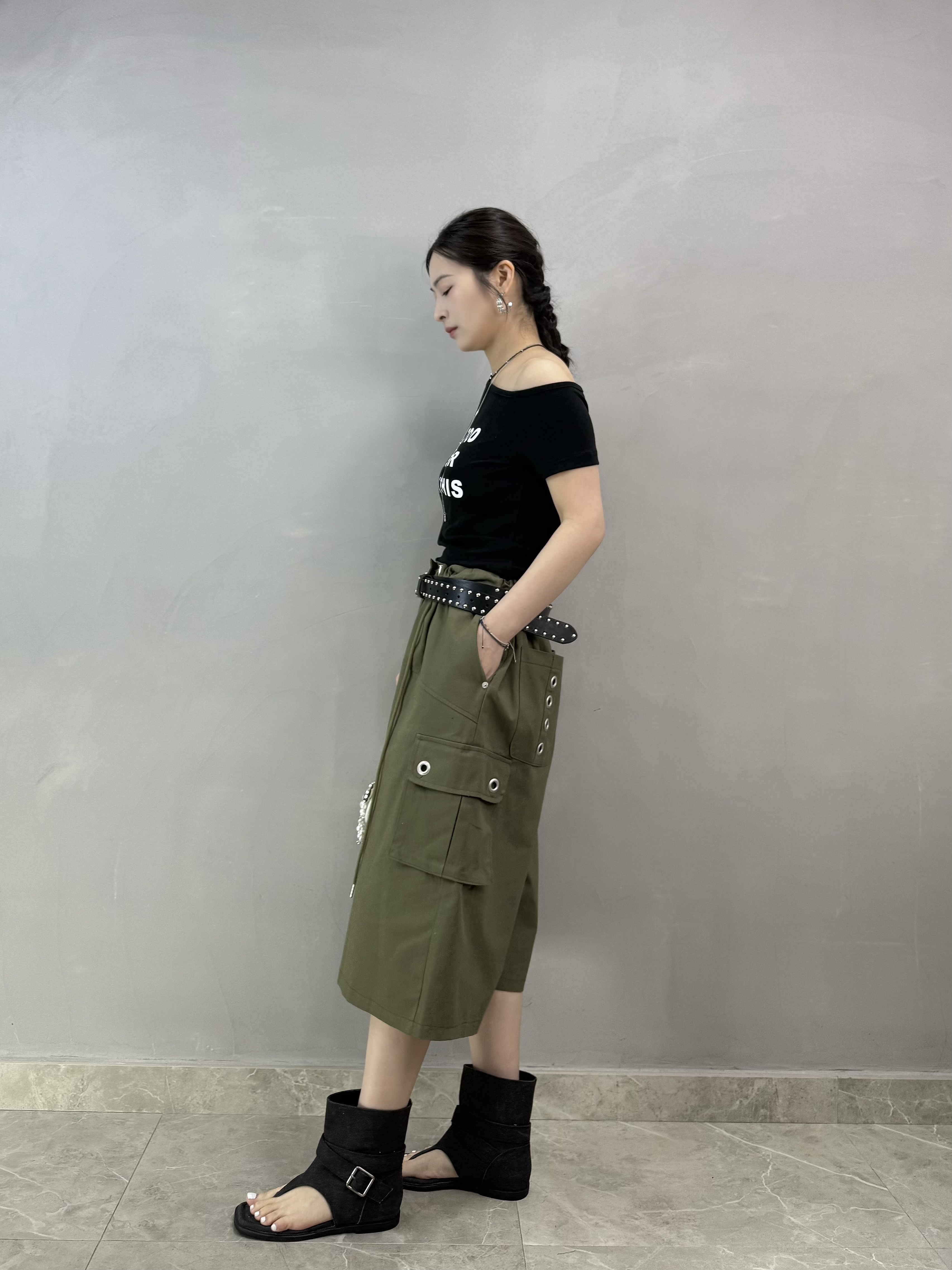 T77 鍋釘粗Belt ( 牛皮）