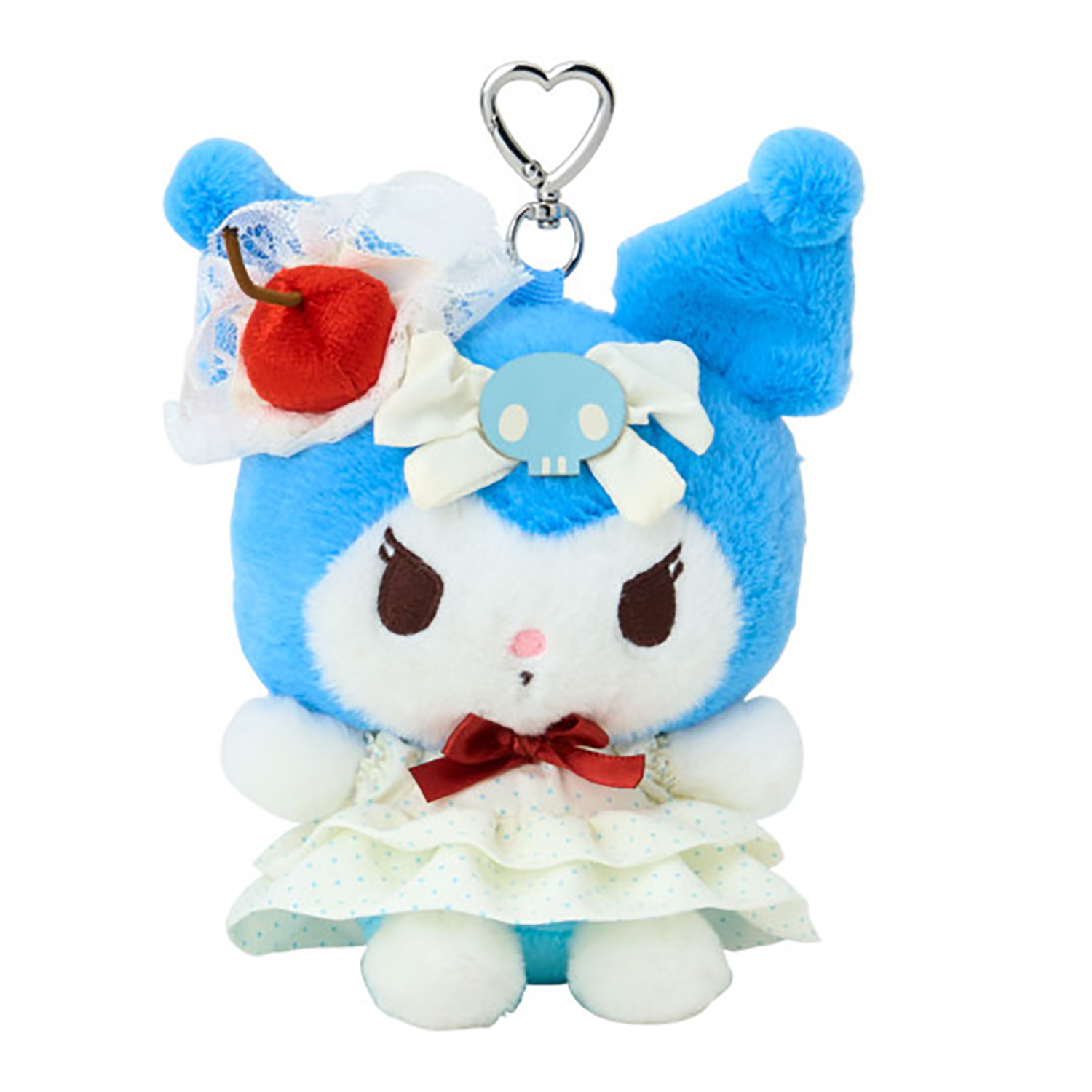 Sanrio - 藍莓蛋糕環保袋掛飾 (藍色Kuromi款)