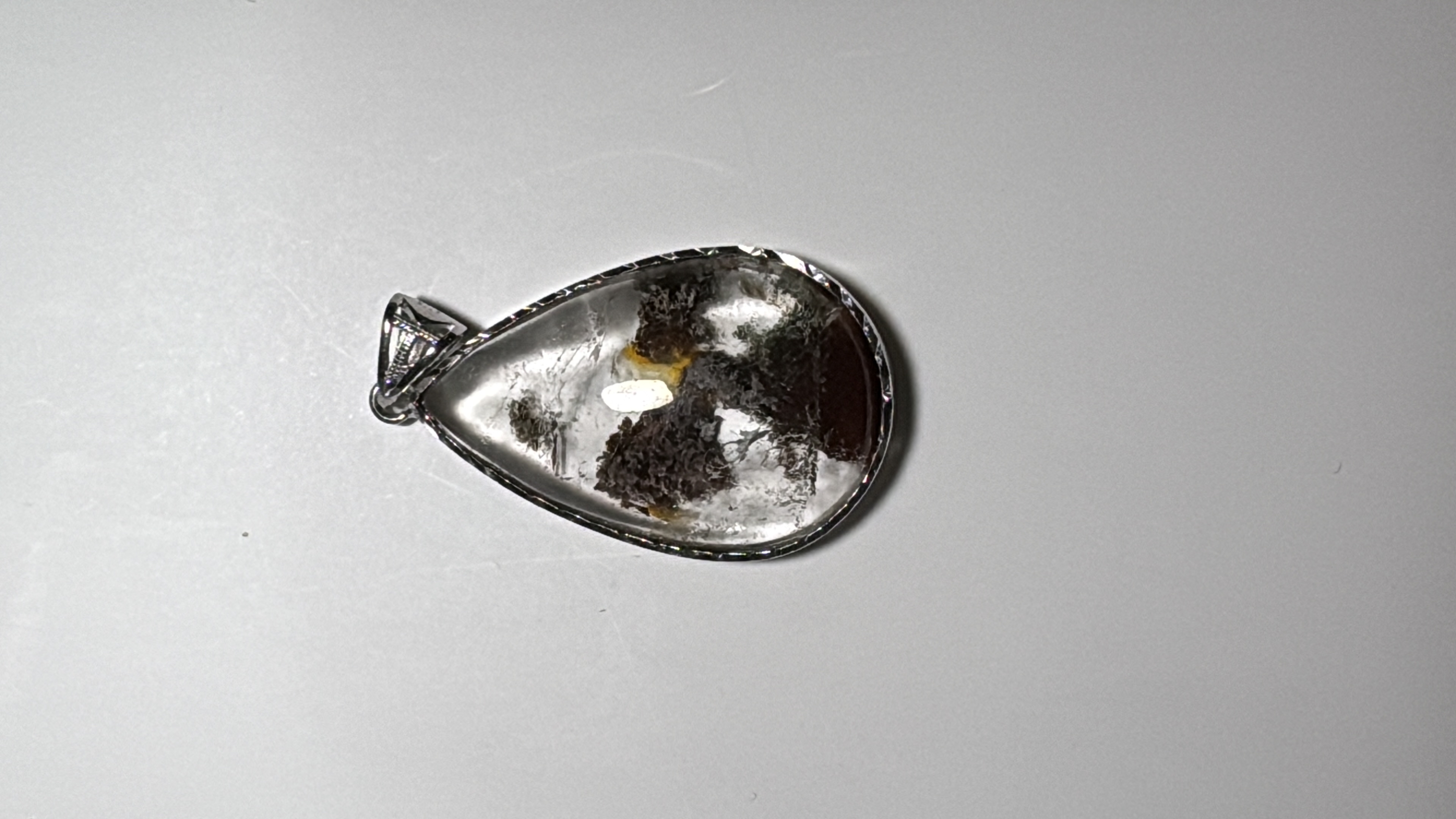 綠幽靈吊墜 -重：7.91克（附送證書）No19-587