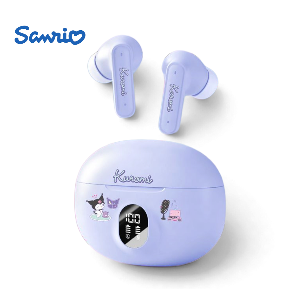 正版 Sanrio Kuromi D56 入耳式藍牙耳機 – 顏值與實力兼備的聽覺享受