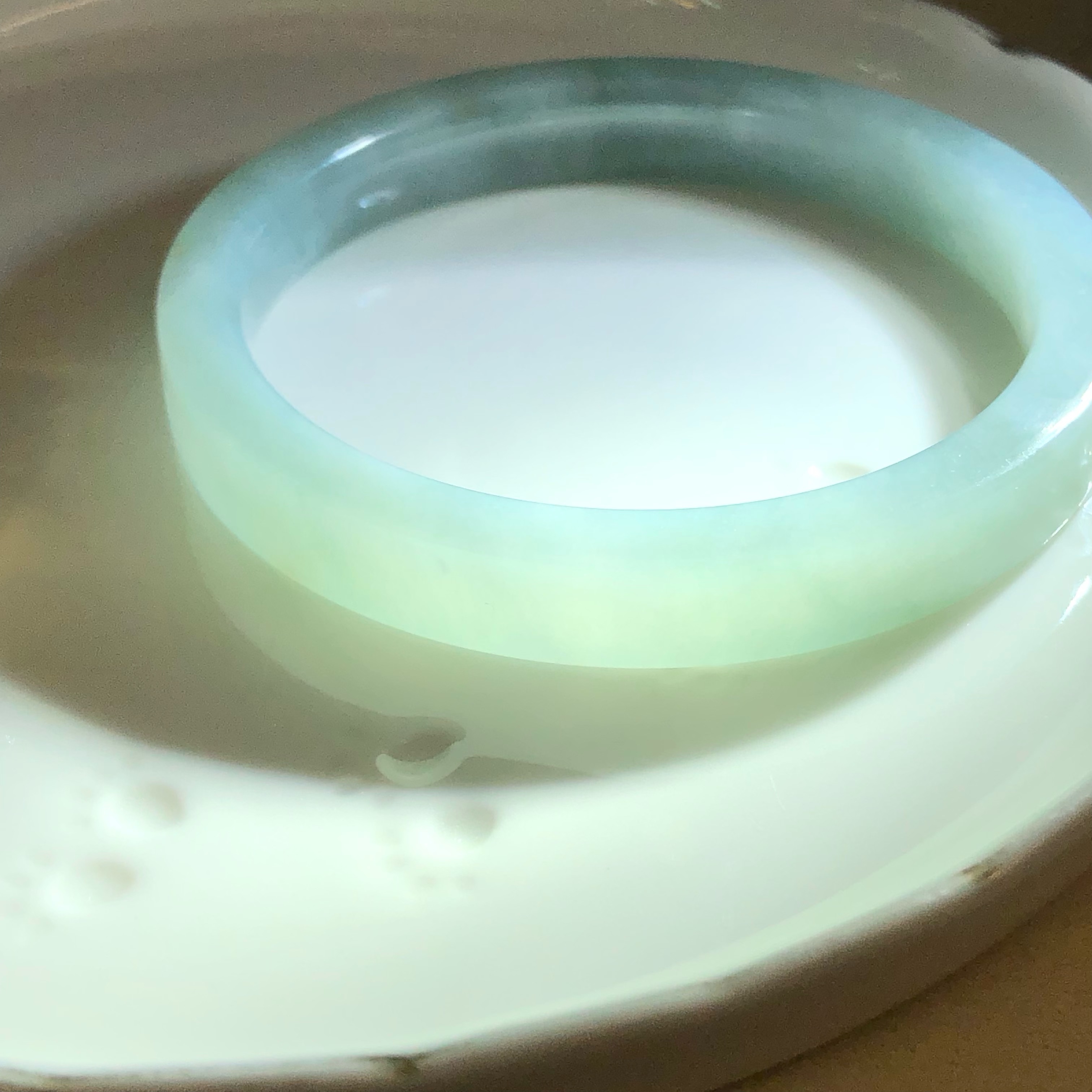 C06799 白雲天方鐲54.5mm