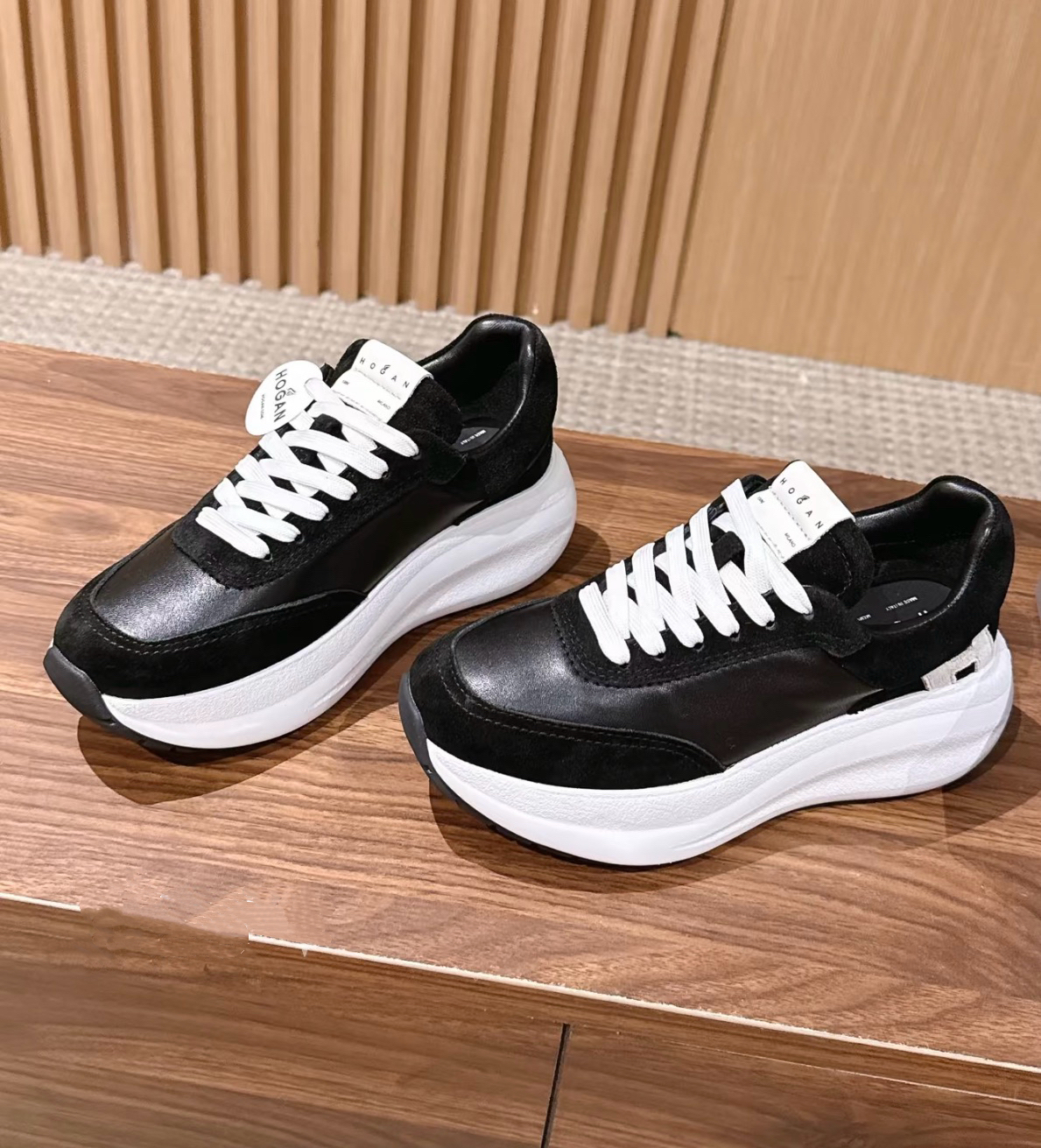 新款🆕訂貨📮Hogan 6.5cm 厚底 sneaker 秒增高Size 35-38.5