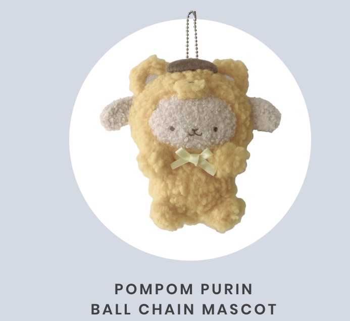 日本預訂📍日本Sanrio x As Know As Plus熊仔公仔吊飾 18/3日本開售