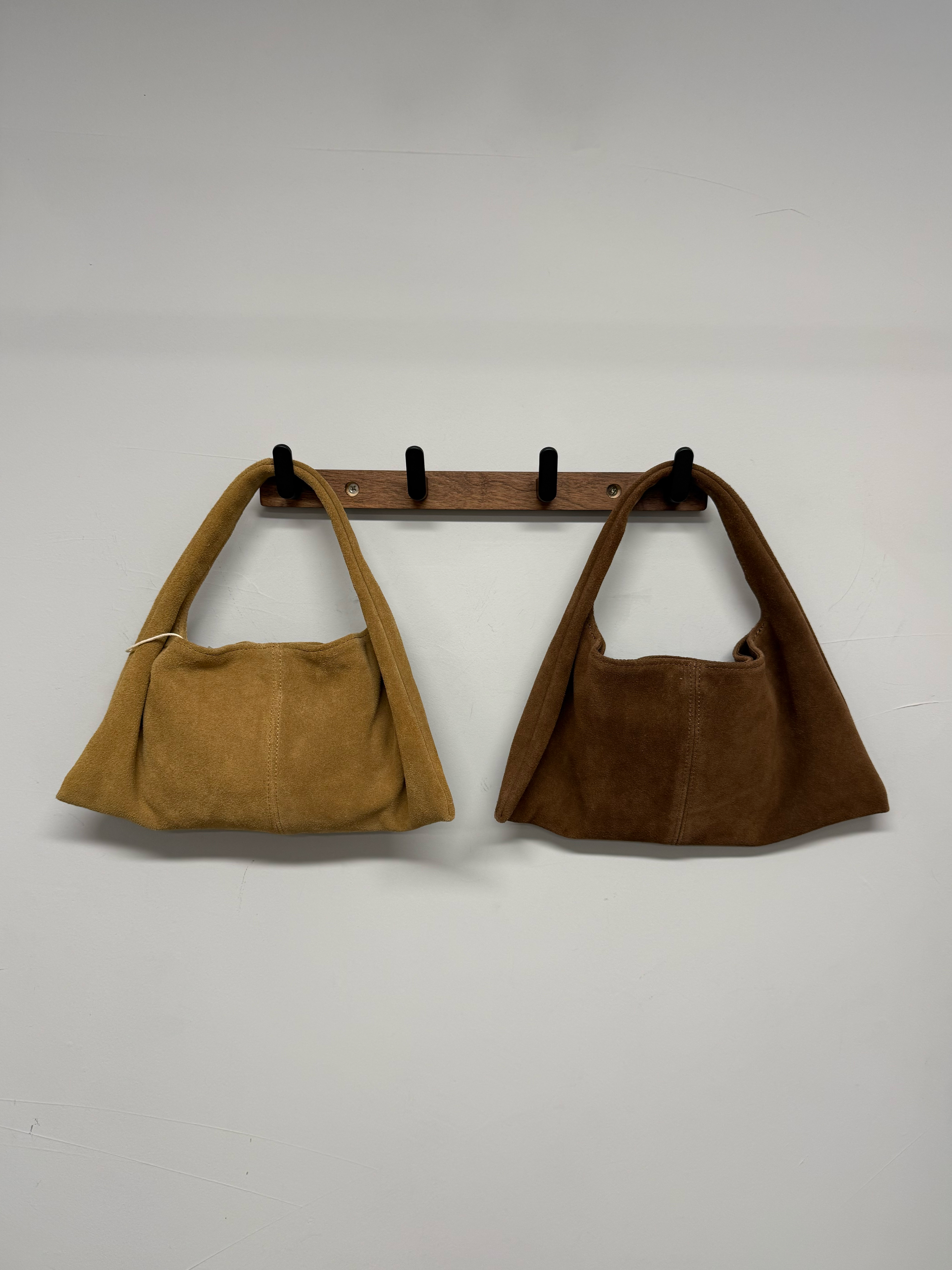 Suede handbag #bag01