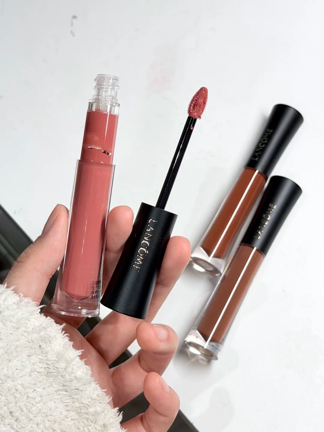 Lancome 蘭蔻 L'ABSOLU ROUGE 菁純鏡面唇釉 鎏光唇釉水光鏡面706 702 710 707