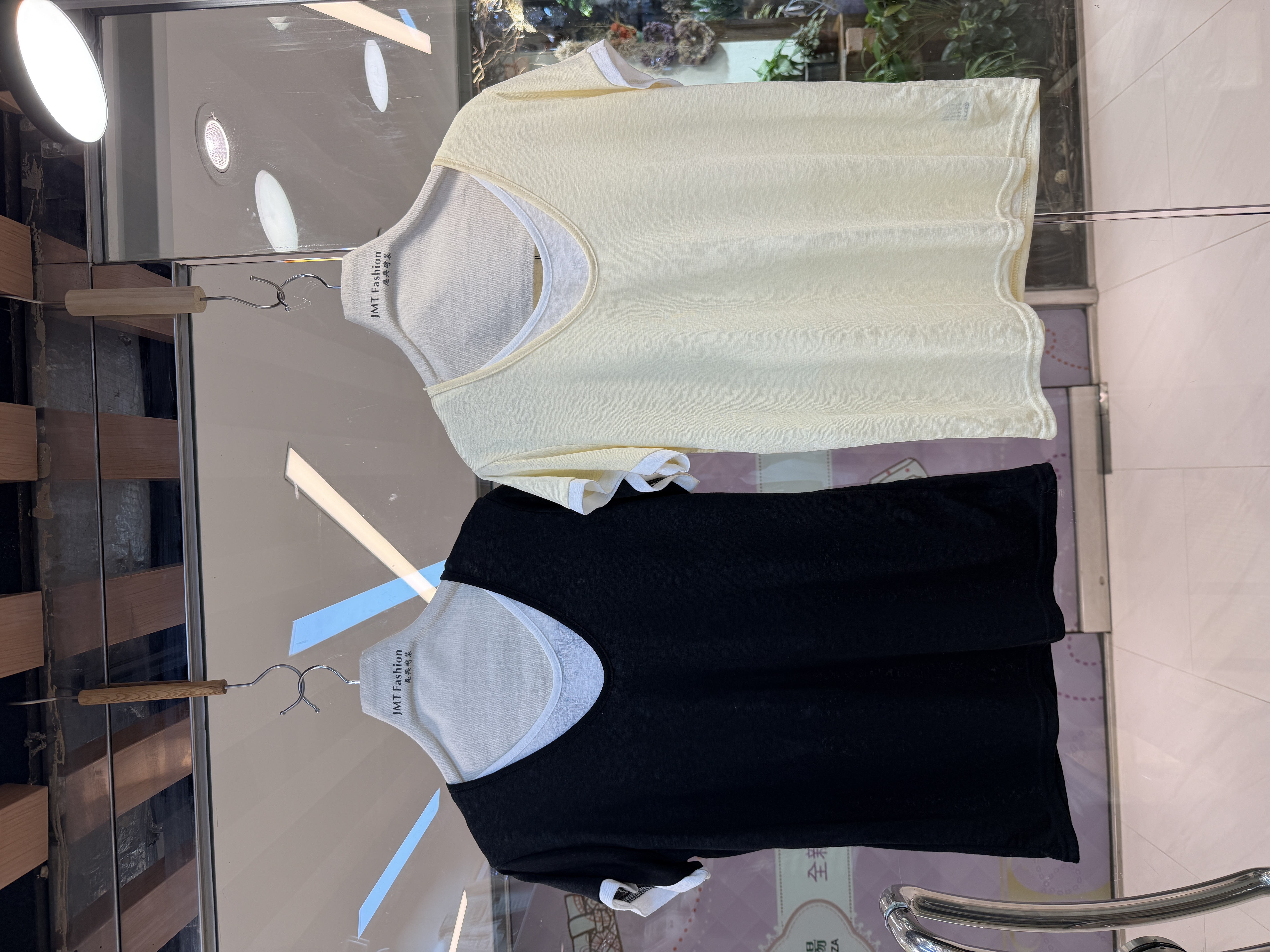 滑身棉麻假兩件Tee M635 417084239