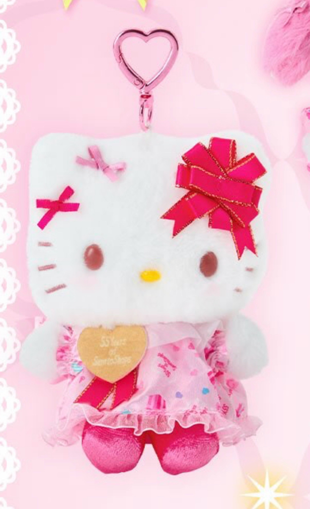 ［8月中到貨]Sanrio 55週年禮物主題公仔掛飾系列