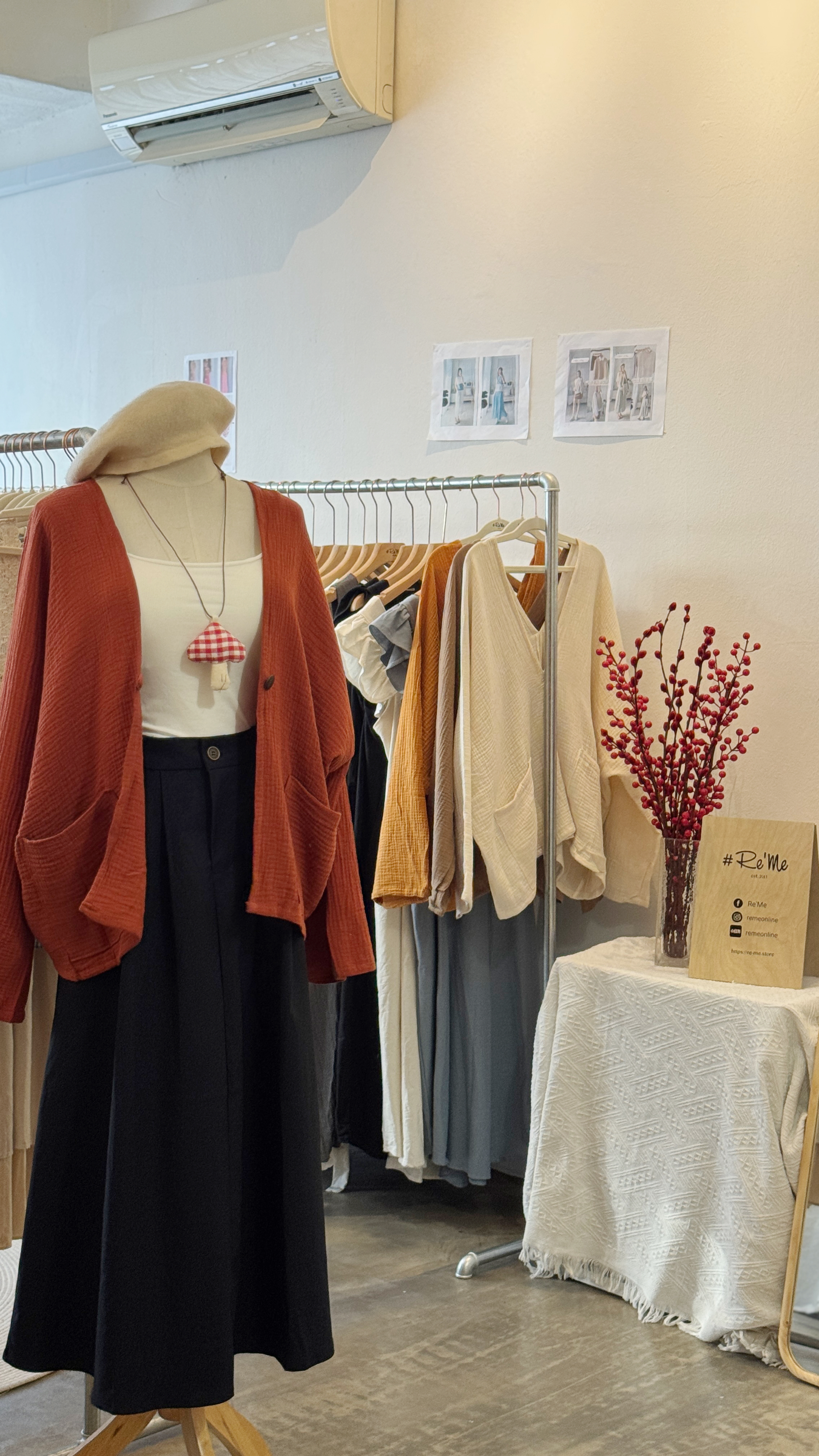 日系自然肌理棉麻外套