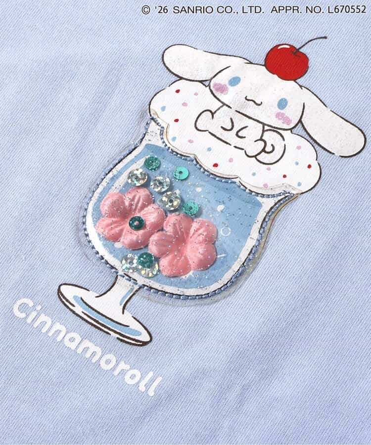 🇯🇵預訂 日本直送🇯🇵Apres les cours x Sanrio系列六色人物刺繡貼花泡泡袖上衣