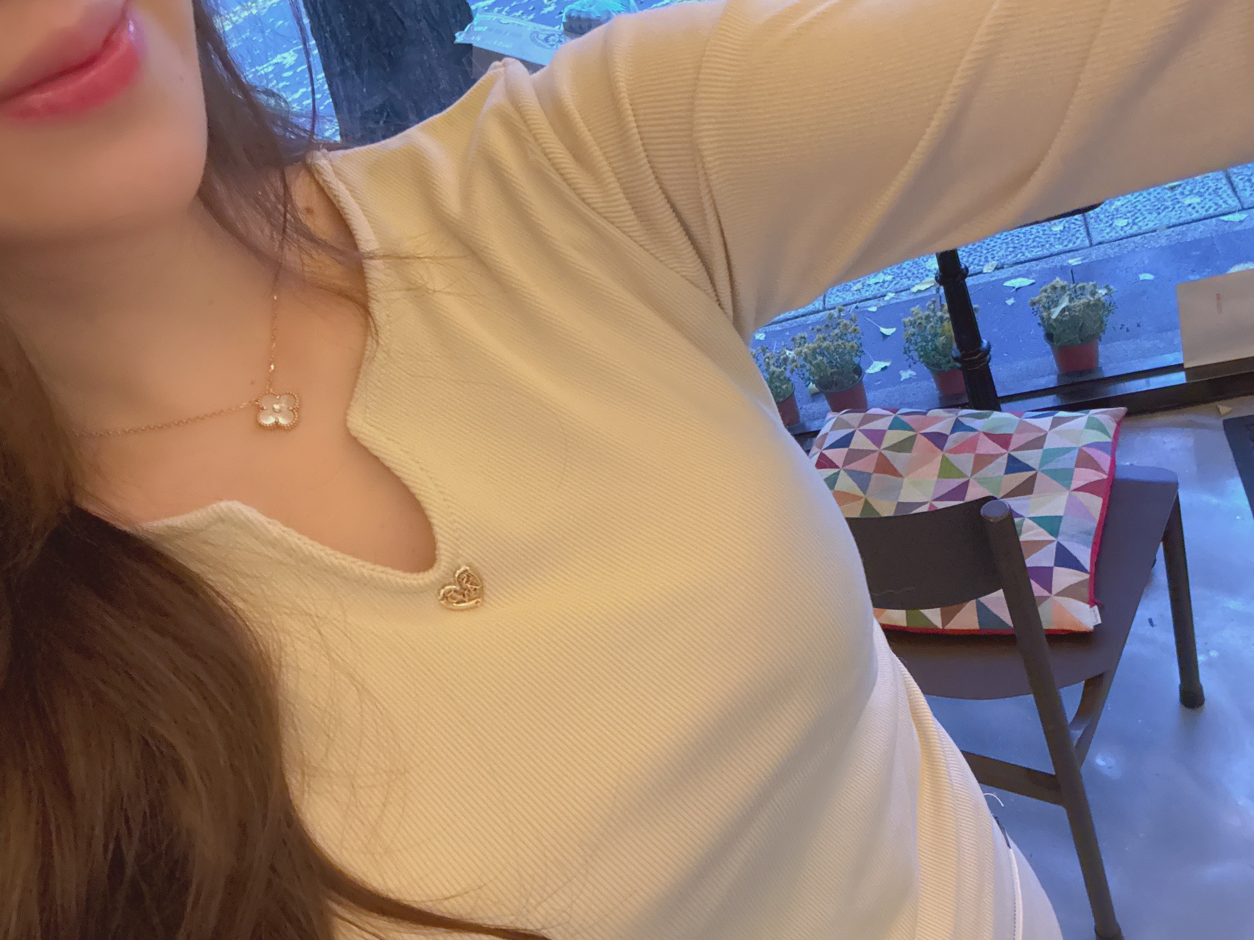 TheSand 小v領長袖Bra top **Special price**