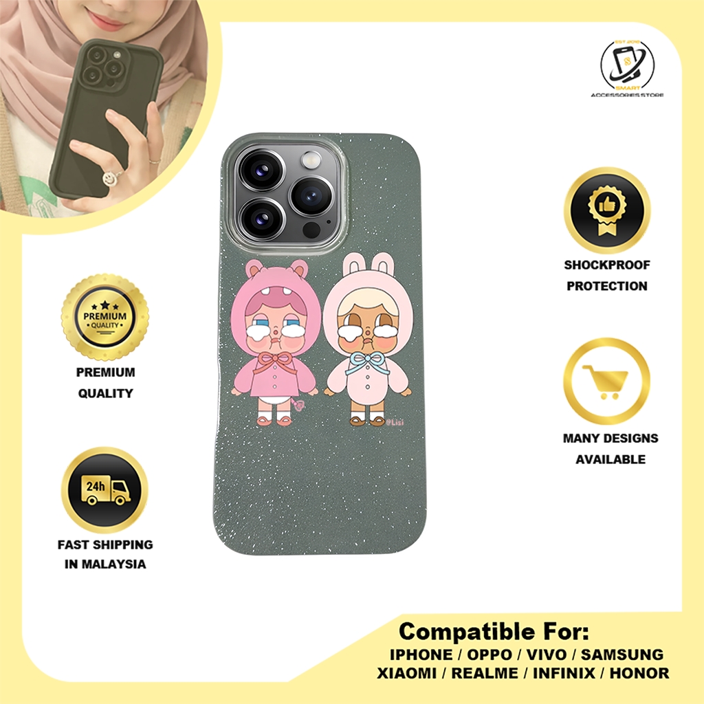 BLING CASE PHONE FOR IPHONE - DESIGN CRYBABY A