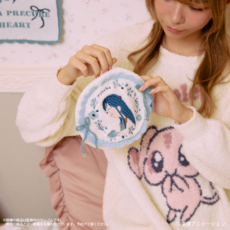 《Pre-Order》Knit Pouch 小物袋｜Precure 光之美少女 Max Heart meets Palude (26PC05-P)